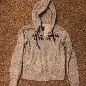 Abercrombie and Fitch zip up sweatshirt